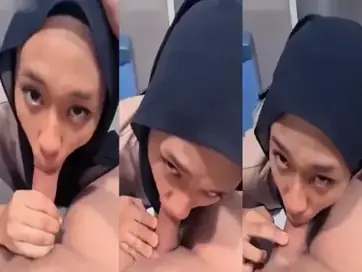 Bokep Jilbab Binal Sepong brutal Crot poster